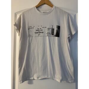 Authentic Zach Bryan Concert Shirt  “All My Homies Hate Ticketmaster” - Medium